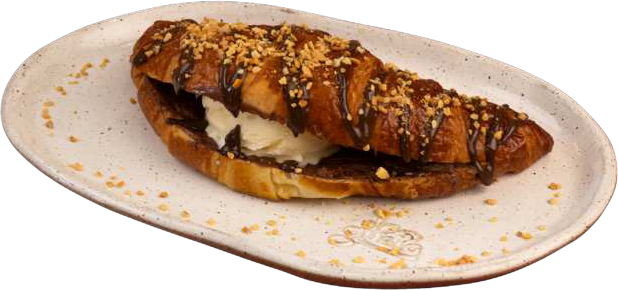 Croissant Ninho com Nutella